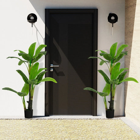 5 Feet Artificial Tree with 18 Large Leaves