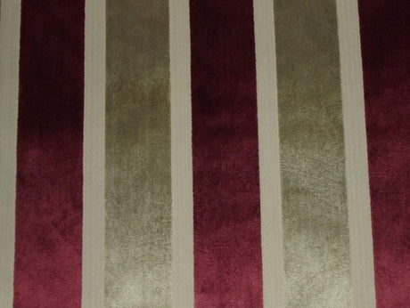 Eleganza Broad Stripe Cranberry / SR17313 (Per Metre)