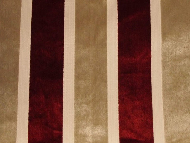 Eleganza Broad Stripe Gold/Henna / SR17262 (Per Metre)