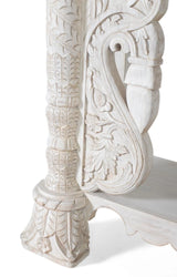 Giner and Colomer - Mango Wood Console With Turned Legs & Carved Details