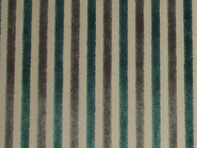 Eleganza Candy Stripe Teal / SR17334 (Per Metre)