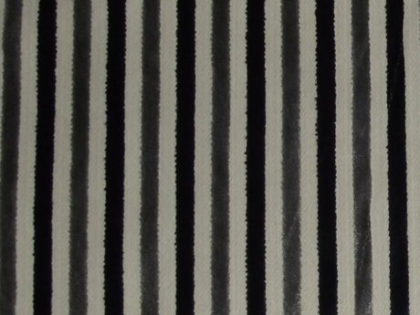 Eleganza Candy Stripe Charcoal / SR17335 (Per Metre)