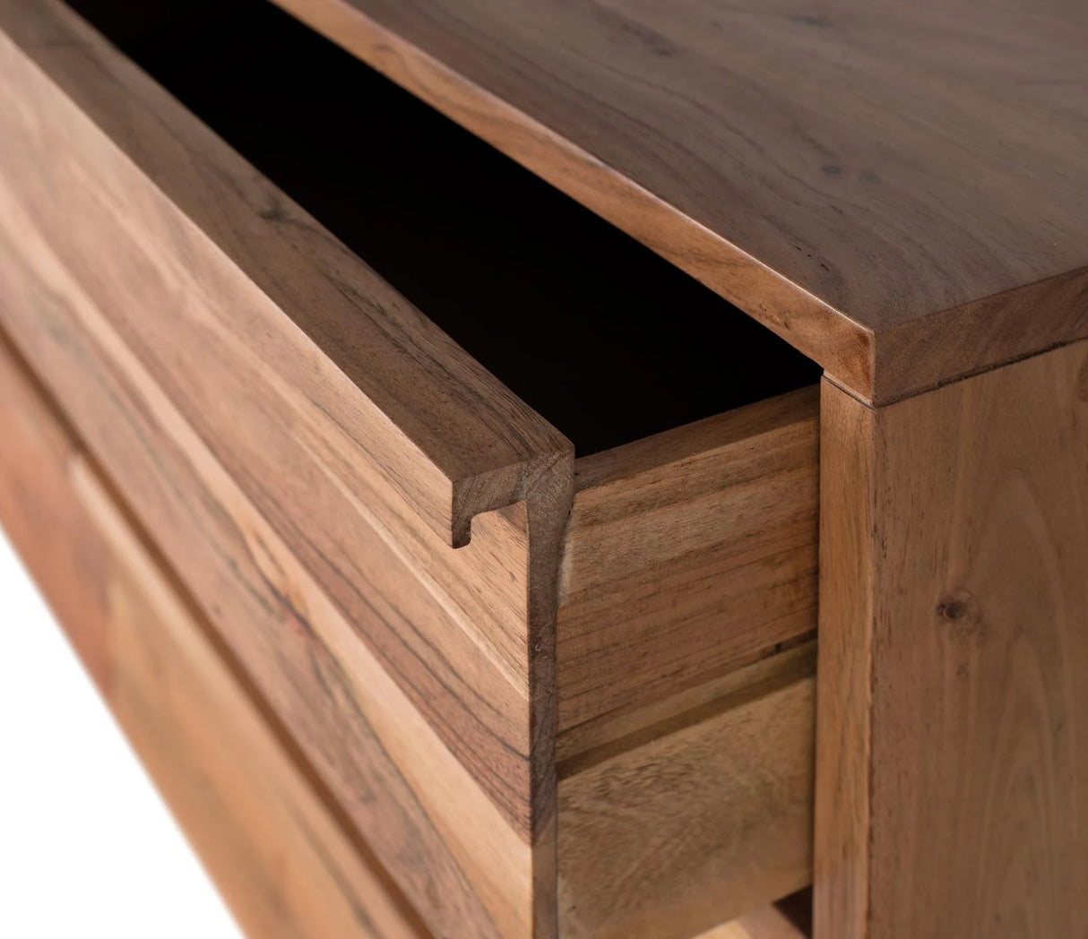 Giner and Colomer - 6-Drawer Acacia Wood Sideboard