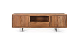 Giner and Colomer - Acacia Wood TV Cabinet With 4 Doors & 1 Drawer
