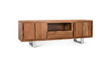 Giner and Colomer - Acacia Wood TV Cabinet With 4 Doors & 1 Drawer
