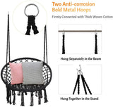 Macrame Hammock Swing Chair for Relax
