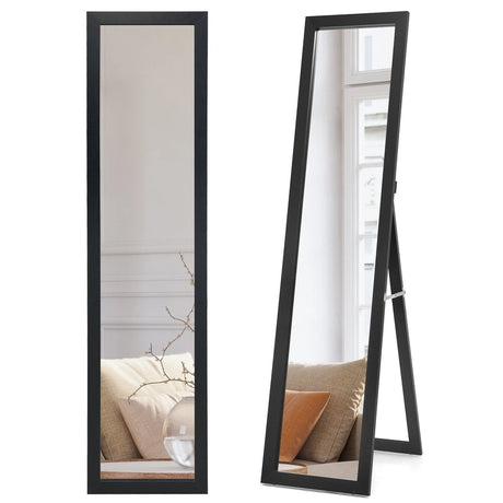 Full-size free-standing mirror 155 x 37 cm