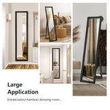 Full-size free-standing mirror 155 x 37 cm
