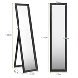 Full-size free-standing mirror 155 x 37 cm