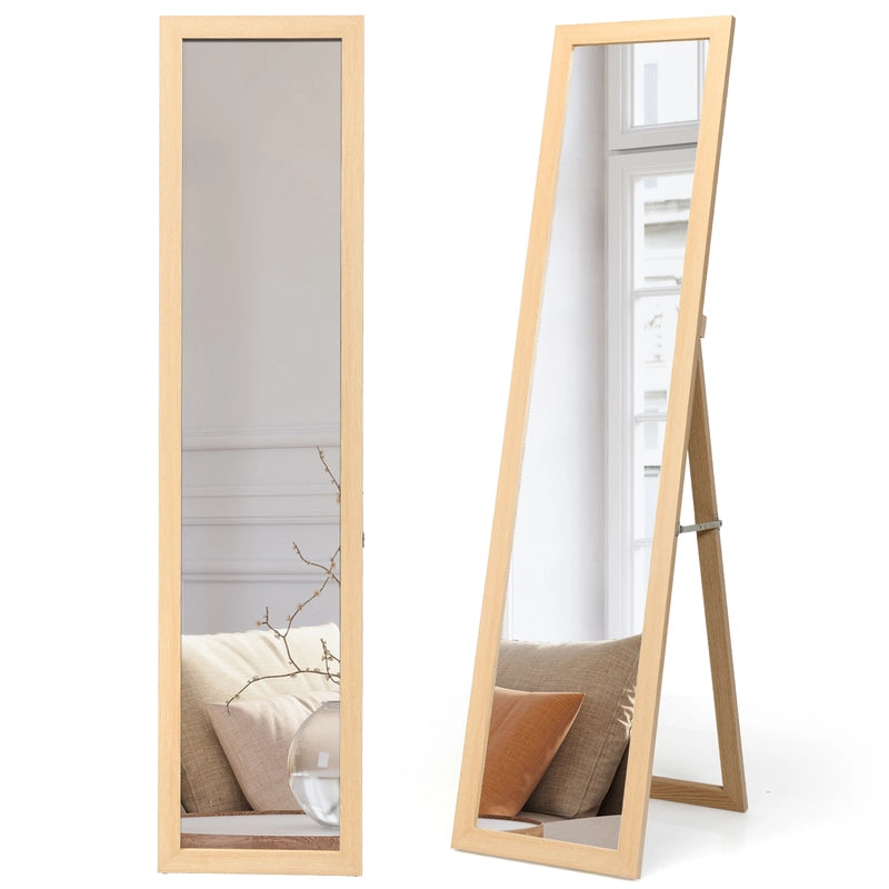 Full-size free-standing mirror 155 x 37 cm