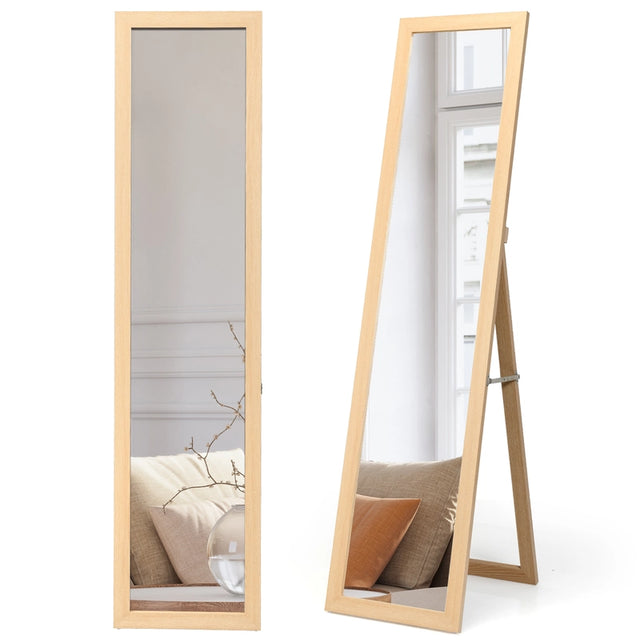 Full-size free-standing mirror 155 x 37 cm