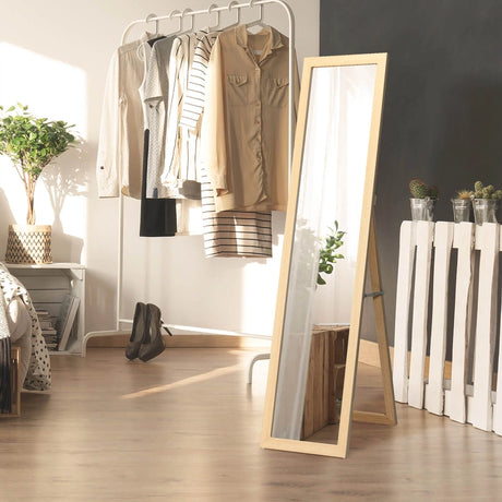 Full-size free-standing mirror 155 x 37 cm