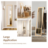 Full-size free-standing mirror 155 x 37 cm