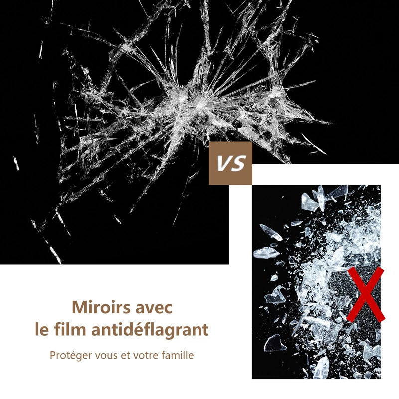 Full-size free-standing mirror 155 x 37 cm