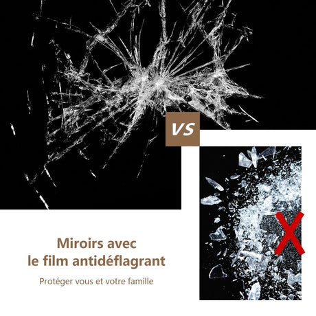 Full-size free-standing mirror 155 x 37 cm