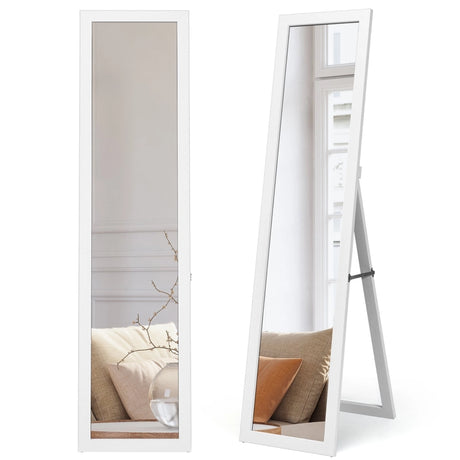Full-size free-standing mirror 155 x 37 cm
