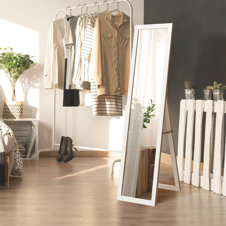 Full-size free-standing mirror 155 x 37 cm