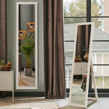 Full-size free-standing mirror 155 x 37 cm