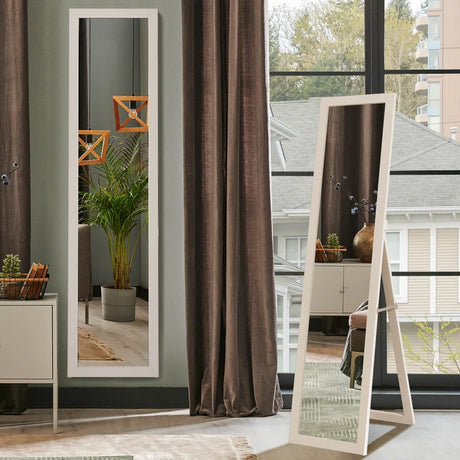 Full-size free-standing mirror 155 x 37 cm