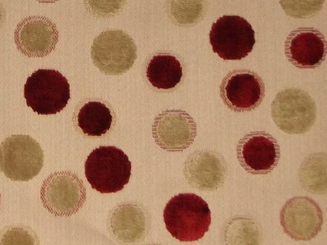 Eleganza Spot Henna/Gold / SR17282 (Per Metre)
