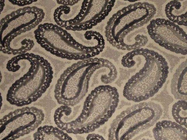 Eleganza Paisley Steel / SR17390 (Per Metre)