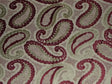 Eleganza Paisley Cranberry / SR17393 (Per Metre)