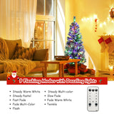 Illuminated Artificial Christmas tree with 140/200 LED lights-5FT