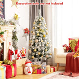 Illuminated Artificial Christmas tree with 140/200 LED lights-5FT