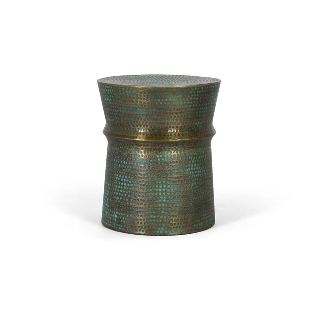 Giner and Colomer - Iron Side Table With Aged Finish