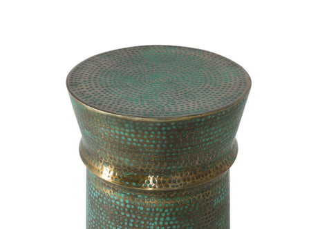 Giner and Colomer - Iron Side Table With Aged Finish