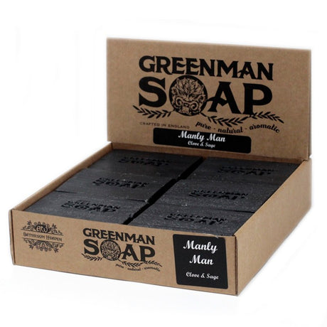 Greenman Soap Slice 100g - Manly Man