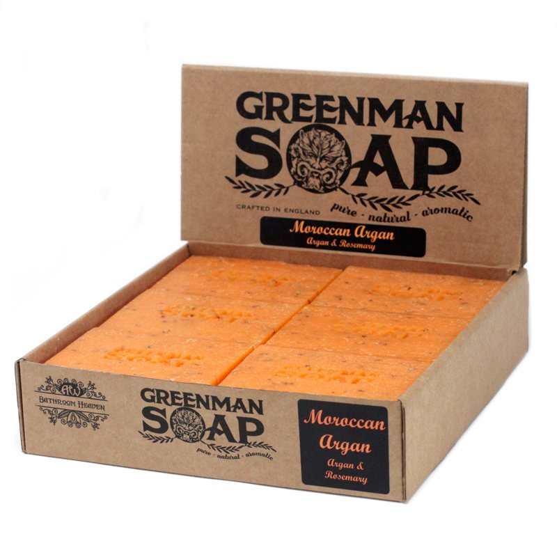 Greenman Soap Slice 100g - Moroccan Argan