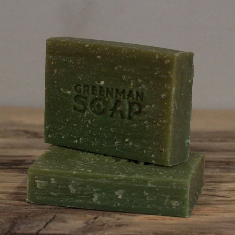 Greenman Soap Slice 100g - Gardener's Scrub