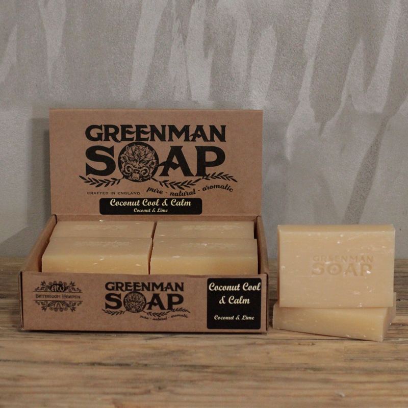 Greenman Soap Slice 100g - Coconut Cool & Calm