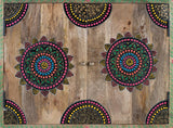Giner and Colomer - Hand-Painted Mango Wood High Sideboard With 7 Drawers & 2 Doors