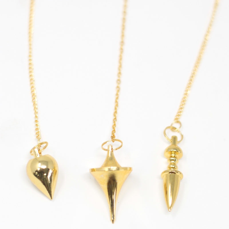 Antique Metal Pendulums - Asst