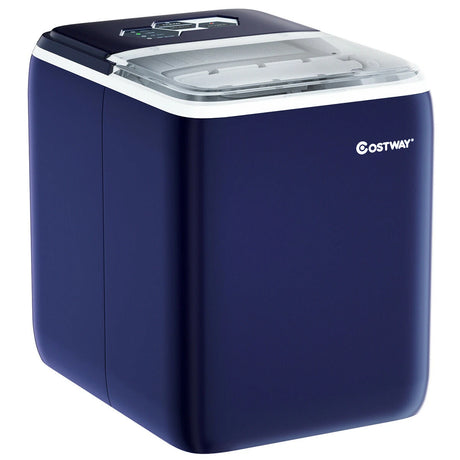 Portable Electric Ice Cube Maker 2.6L-Blue