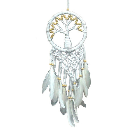 Tree of Life Dreamcatcher - Pure & Natural 16cm