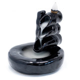 Back Flow Incense Burner - Bamboo & Pool