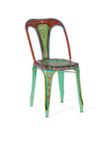 Giner and Colomer - Set Of 2 Hand-Painted Metal Chairs