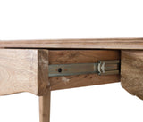 Giner and Colomer - 1-Drawer Acacia Wood Desk In Natural Finish