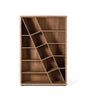 Giner and Colomer - Acacia Wood Bookcase In Natural & Black