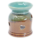 Classic Rustic Oil Burner - Heart Cut-out (assorted)