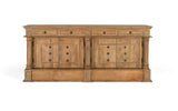 Giner and Colomer - 4-Drawer, 4-Door Reclaimed Mango Wood Sideboard