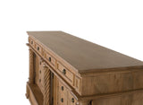 Giner and Colomer - 4-Drawer, 4-Door Reclaimed Mango Wood Sideboard