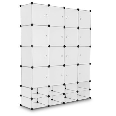 16+8 Cubes Portable Clothes Wardrobe