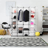 16+8 Cubes Portable Clothes Wardrobe