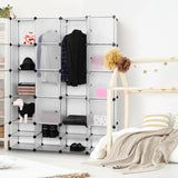 16+8 Cubes Portable Clothes Wardrobe