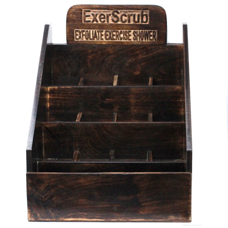 Exoscrub Soap Display Stand - Mango Wood