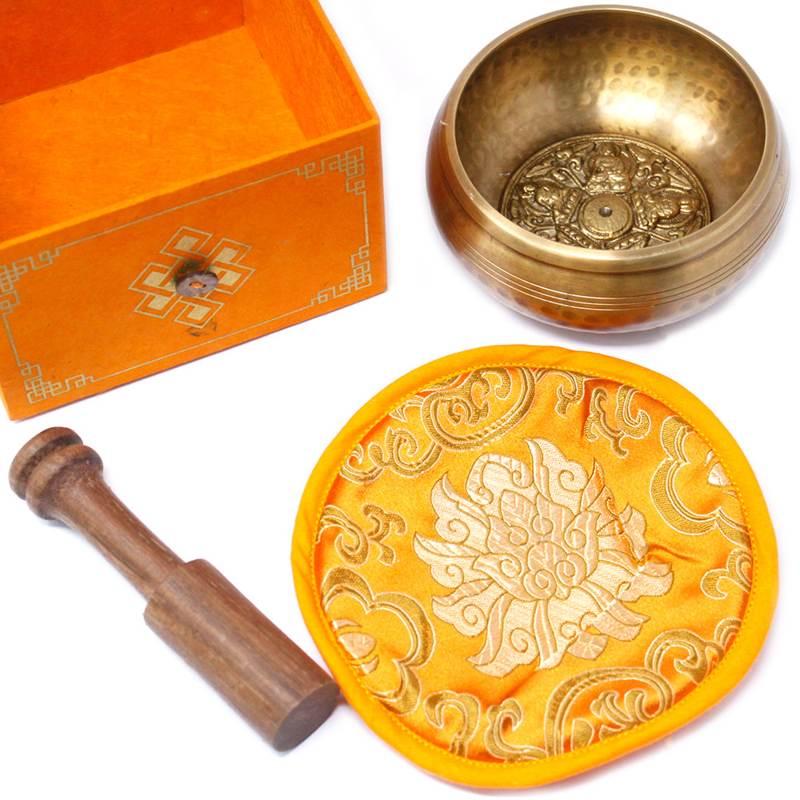 Five Buddha Singing Bowl Set 10cm (min 400gm)